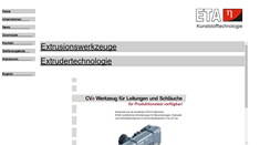Desktop Screenshot of eta-gmbh.de